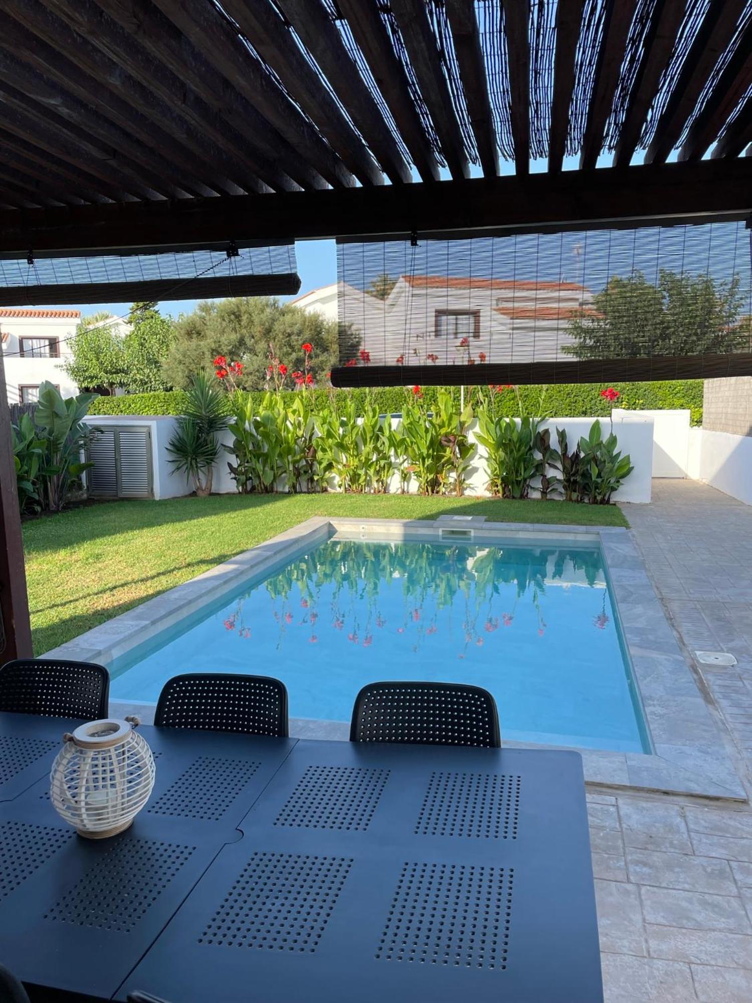 Villa d’Aina * Propiedad privada con piscina Cala en Bosch Esterno foto